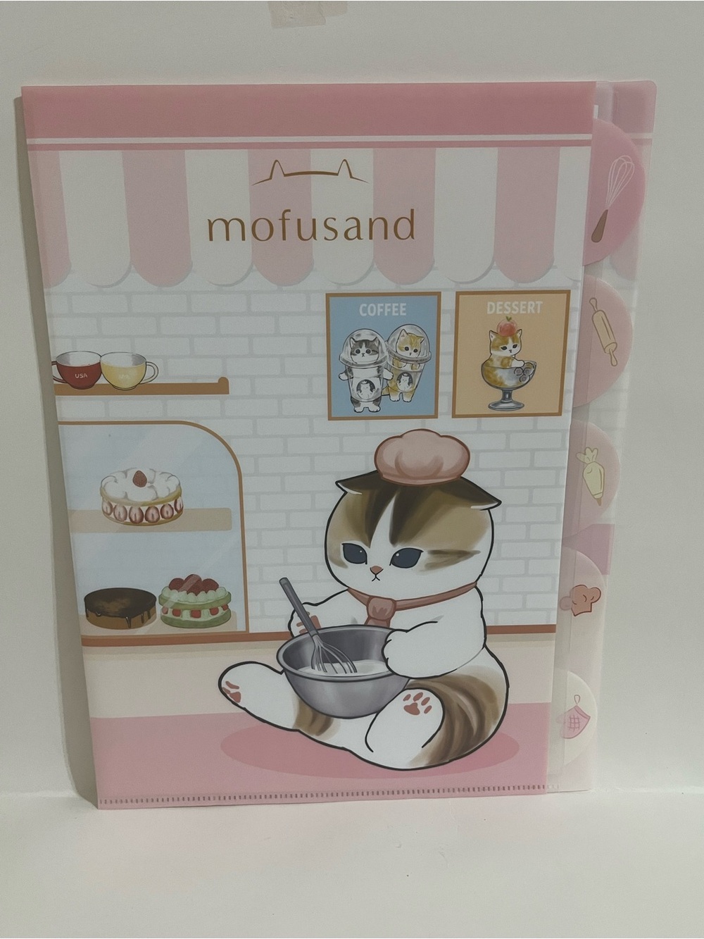 Mofusand Five Pocket File Folder